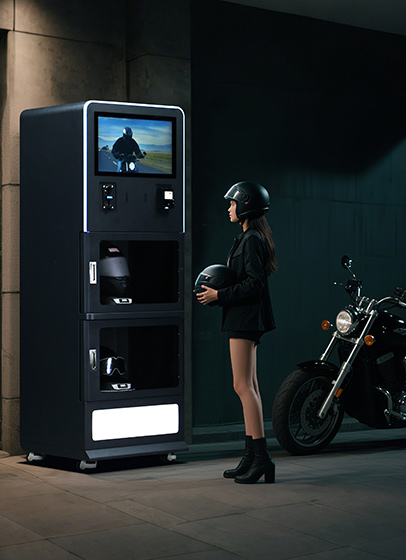 Helmet Cleaning Vending Machine Vending Machine