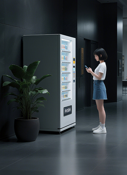 Snack and Drink Vending Machine Vending Machine