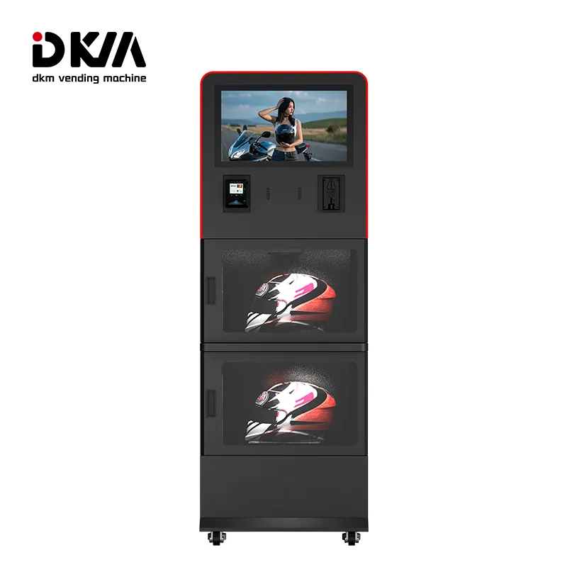 Helmet Cleaning Vending Machine