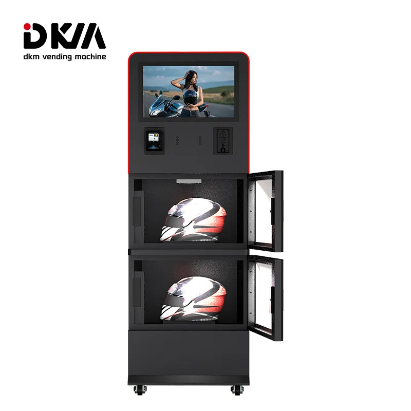 Helmet Cleaning Vending Machine