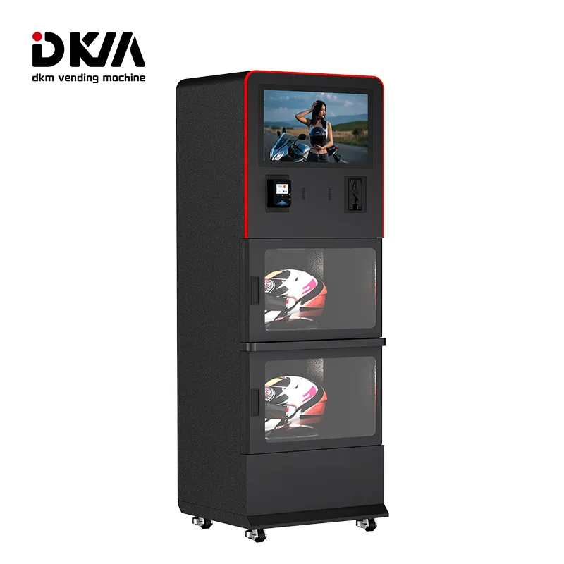 Helmet Cleaning Vending Machine